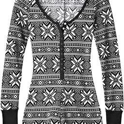 Thermal Long Sleeve Romper (X-Large) Black-picture-53