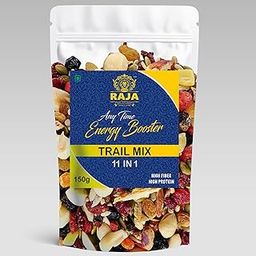 Shree Raja Dry Fruit Mix Nuts and Seeds (150g) | 11 in 1 Superfoods Trail Mix | Mixed Nuts and Dry Fruits Contains Almonds, Cashews, Pumpkin Seeds, Sunflower Seeds & More | Energizing Healthy Snacking-image-56
