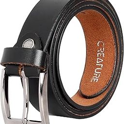 Formal/Casual Black Color Genuine Leather Belts For Men (Length- 46 inches || BL-020-35MM)-image-23