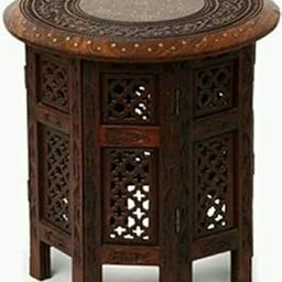 Woodsy New Folding Stool Living & Bedroom Stool (Brown)-picture-11