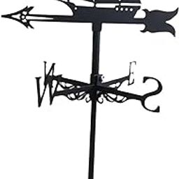 THE STYLE SUTRA® Wind Vane Wind Direction Indicator Farm Yard Decorations Sailboat-image-52