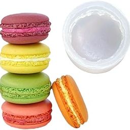 Macaron Candle Mould Silicone for Candle Making Molds Macron Fondant Mold Resin Art and Crafts Chocolates Macaroon Cupkake Decorating Moulds-image-98