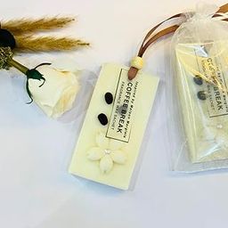 Carpe Diem's Luxury Wardrobe Freshner Sachet (Coffee Break)| Air Freshner Sachet for Closet, Wardrobe, Drawers, Shoe Racks, Cupboards| Scented Soy Wax Tablet | Premium Home Fragrance-25
