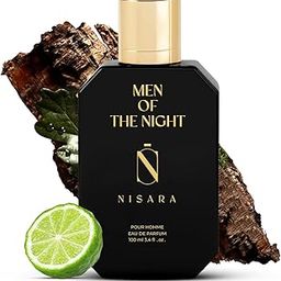 Nisara Men of the Night Perfume for Men - 100 ml Eau De Perfume | Long Lasting Eau De Parfum | Citrus-Chypre-Musky Fragrance | With Bergamot, Lemon, Musk,Amber, Wood| EDP Scent Spray for men | Premium Perfume For Him-image-89