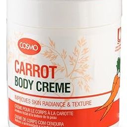 Cosmo Skin Care Carrot Body Creme For Unisex 300ML, Improves Skin Radiance & Texture, Bath and Body Cream-image-59