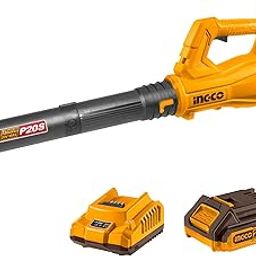 INGCO Cordless Blower, 15000RPM, 8.5 m³/min, with Battery & Charger, for Lawn Care, Car Cleaning, Dust Cleaning-image-5