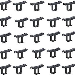 APAV Solar Panel Drain Clips | PV Module Maintenance Clamps | Water Drainage & Cleaning Support | Photovoltaic Frame Clips (Pack of 25, 35 mm)-32