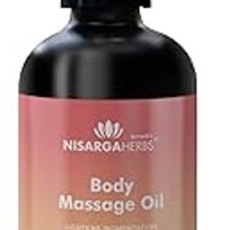 Nisarga Herbs, Body Massage Oil, Lightens Pigmentation & Tones the Skin, 100 ml-image-37