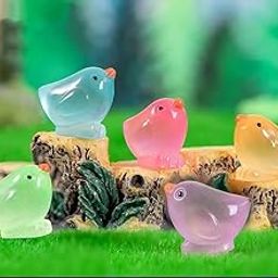 Chocozone Pack of 30 Bird Miniatures Garden Decoration Items Landscape Fairy Garden Décor Home Decorations-image-47