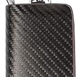 Car Key Case, Vegan Leather Car Smart Key Chain Keychain Holder Metal Hook and Keyring Zipper Bag for Remote Key Fob (Pack of 1)-27