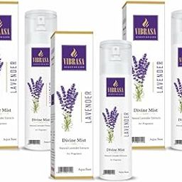 VIBRASA Divine Mist Lavender 100 ML Air Freshener Spray - (Pack Of 3) | Premium Air Freshener for Home and Mandir | Pure and Natural Fragrances for Worship and Meditation-image-94