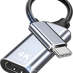 USB C to HDMI Adapter, High Speed USB Type-C to HDMI Adapter, Compatible with iPhone 15 Pro/Max, MacBook Pro/Air 2023, iPad Pro, iMac, S23, XPS 17, Surface Book 3 Pixelbook, Microsoft and More-image-88