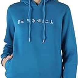 Women Blue Cotton Blend Embroidery Sweatshirt 22108616-5-P-image-26