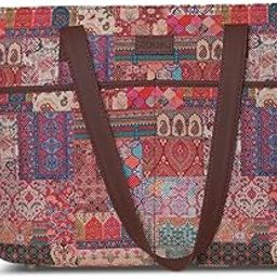 Women's Vegan Handcrafted Kutch Gamthi Tote Bag-image-14