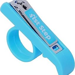 1st Step Baby Nail Clipper Easy Grip (Blue)-image-18