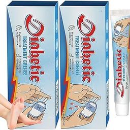 ELOXA Diabetes Treatment Cream – Diabetic Skin Relief & Foot Care Cream | Heals Cracked, Dry Skin & Promotes Circulation | Soothing Moisturizer for Neuropathy, Itching & Numbness – 50g (2)-24