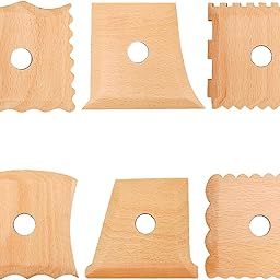 TRENDYNEST® 6X Pottery Tools Wooden Sculpture Crafts Engraving Pottery Foot Shaper Tools | Crafts | Sculpting, Molding & Ceramics | Ceramics & Pottery | Pottery Tools & Sets-image-72