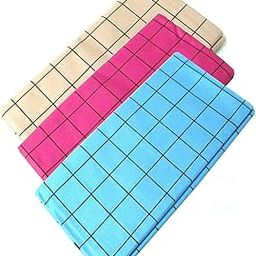 Men's Suprem Colour Check Lungi (Light Orange, Dark Pink, Sky Blue, Free Size)-image-50