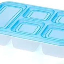 BeastBull Snack ContainersLunchable Container with 5 Compartments for PicnicWork (Pack of 1) Design - 299 for Home and Kitchen-image-123