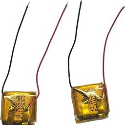 3.7V 25Mah Replacement Mini Ultra Small Battery with Wire for Earpod Earbuds Set of 2 Battery Size 9X9X4 Mm-image-21