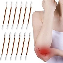 VIDORA 50 Pcs Cotton Iodine Swabs Individually Wrapped - Disposable Iodophor Swabsticks Medical Sanitary First Aid Kit Emergency Care Safety for Adult Kids-image-50