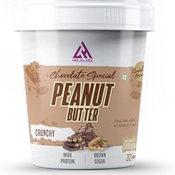 HELIXLABZ Peanut Butter High Protein-(Crunchy, 500g)-image-103
