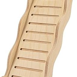CALANDIS™ Wooden Hamster Ladder Hanging Bunny Hutch Ramp for Mice Small Animals Gerbil M | Exercise & Toys | Small Animal Supplies-image-62