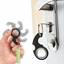 Mayklen Ninja Spinner Keychain Fidget Key Chains for Men & Women Smooth Spinning Keychain for Stress Relief, Anxiety Cool Fidget Spinner Key Ring Gift for Boys-20