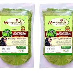 Indigo Powder (Indigofera Tinctoria) Natural Hair Colour, 1Pack 100Grams(Pack of 2) (200 Grams)-image-20