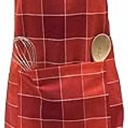 PIXEL HOME © Cotton Kitchen Apron with Adjustable Neck Strap and ties with Centre Pocket (pack of 1)-image-8