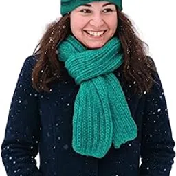 eleg & stilance Winter Cap & Muffler Set for Women | Warm, Comfortable & Trendy Winter Wear | Woolen Hat & Scarf Combo Multicolor-picture-39
