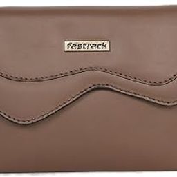 Solid Wallet with Detachable Sling Strap for Women, Girls and Ladies | Made of PU Material,Brown-10