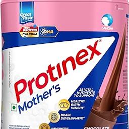 Protinex Mother's Nutritional Mix - (Chocolate Flavor, 400 Gms, Jar) with 28 Vital Nutrients to Support Healthy Birth Weight, Brain Development & Immunity-17