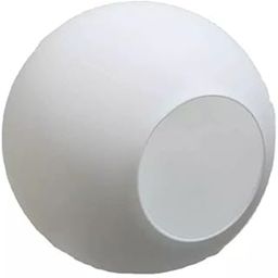 ONLINE GENERATION Wall Lamp Globe Glass Shade for Modern Pendant Light Wall Lamp Globe Shape Globe Light Lamp Cover(White) Wall LAMP Hanging LAMP White Globe Glass Pack of 1-image-6