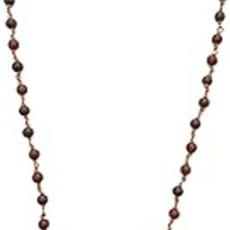 Red sandal wood 6MM Copper binded Malai - 54beads Powerful red sandal mala Spiritual Meditation Praywr beads with use Men, women and children-image-68