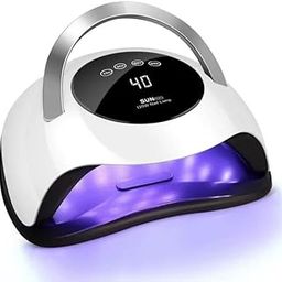 120w UV Nail Dryer Gel Nail Lamp Led Lamps for Gel Nail Smart Sensor LCD Display-image-78