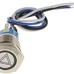 UJEAVETTE 2x 12V Latching Push Button Switch Fog Spot Lights Custom Car Push Button-image-38