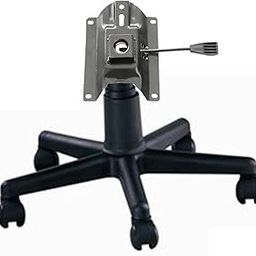 UJEAVETTE Office Chair Tilt Control Mechanism Sturdy Iron Tilt Base Swivel Chair Parts 17x23cm-image-8