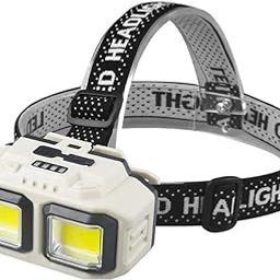 Linist Ultra Bright Waterproof CREE LED Rechargeable Headlamp – Weatherproof Head Torch,USB Charging, Power Display, and Adjustable Spotlight for Camping, Cycling, Hiking, Caving, and Hunting-3