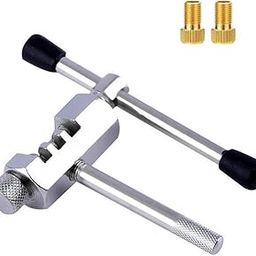 Schrodinger15 30080 Bicycle Cycle Cycling Chain Breaker Cutter Tool Steel Forged Wrench with 2pcs Presta to Schrader adaptors-picture-23