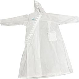 Hooded Raincoat Reusable Fashion Waterproof Poncho for Cycling Adult Fishing White XL|Clothing Shoes & Accessories | Womens Clothing | Coats & Jackets|1 Hooded Raincoat-image-62
