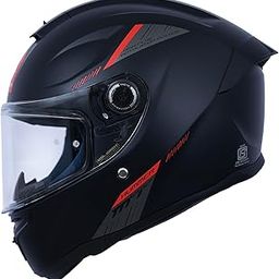 MT Helmets Hummer S Solid | ECE 22.06, DOT & ISI Certified Full Face Helmet | High Impact Resistant Polymer Shell | Pinlock & Photochromic Visor Ready | with Slot for Eyeglasses-image-51