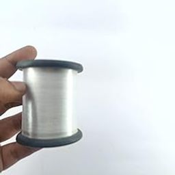 advancedestore Pack of 1 (1000 Meter) Very Very Thin Nylon Thread(White)-No.12-image-2