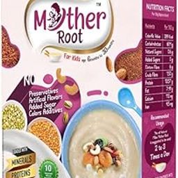 Millex Mother Root- Pack of 1 (400 gms) | Sprouted Multi-grain Millets, Dry fruits, Spices | Natural Healthy Cereals Mix | DOUBLE FILTERED Organic Porridge-image-3