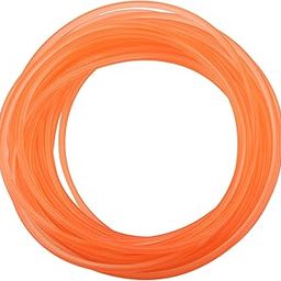 Smooth Surface PU Polyurethane Round Belt for Drive Transmission(Orange)(5mm*10m)-picture-31