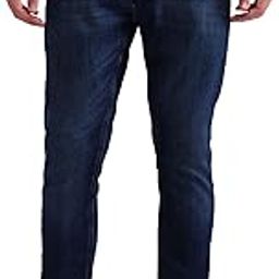 US Polo Association Men's Blue Solid Mid Rise Light Button Slim Jeans (UDJEN1349_Blue_30)-image-5