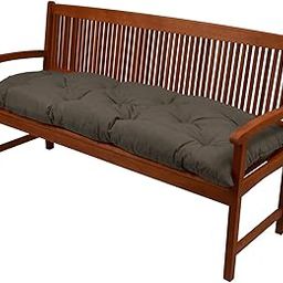 Wood Pad Flair 2 Seater Garden Swing/Bench Cushion, 180X50 Cm, Red | Loft-image-54
