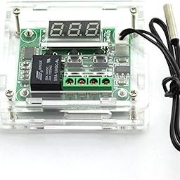 REES52 Temperature Controller DC 12V Digital Cooling/Heating Temp Thermostat -50-100 Degree Controlled Switch Module W1209 + Acrylic Box-picture-16