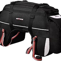 Allextreme 70 LTR Waterproof Tail Bag – Universal Rear Carrier Polyester Storage for All Sports & Street Bikes, Motorcycles (Pack of 1)-image-10