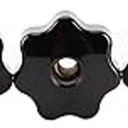 5Pcs Fem Thread Clam Knob Industrial Equipment 7-Star Hex Nut Set CM12x50 for Imal Use-image-19